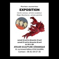 Portes ouvertes - exposition Cécile Laissus, artiste sculpteur à Villeréal