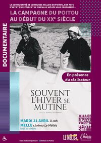 La campagne du Poitou au début du XXème siècle à Melle