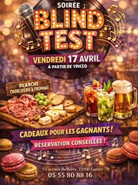 Soirée blind test au Monde du Macaron à Guéret