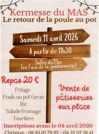 Kermesse du Mas et poule au pot à Aire-sur-l'Adour