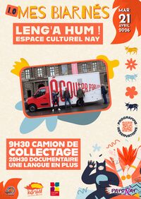 LENG'A HUM! Camion de collectage et projection documentaire à Nay