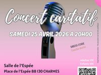 CONCERT CARITATIF à Charmes