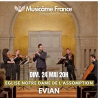 Concert à Evian : Bach, Vivaldi, Mozart, Caccini, Cantemir, Saint-Saëns à Évian-les-Bains