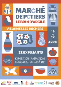 Marché de Potiers "Le brin d'Argile" à Villaines-les-Rochers à Villaines-les-Rochers