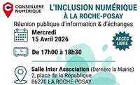 Réunion de présentation - Inclusion Numérique à La Roche Posay à La Roche-Posay