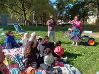 Balade musicale contée au château de Montautre à Fromental
