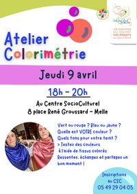 Atelier Colorimétrie à Melle