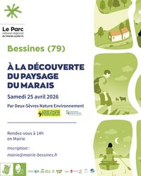 Balade nature "A la découverte du paysage du marais" à Bessines à Bessines