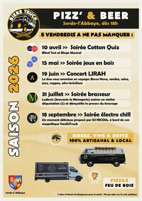 Les Pizz' & Beer du Vendredi : Soirée jeux en bois à Sorde-l'Abbaye