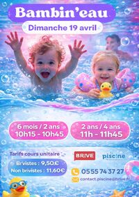 Bambin'eau (Piscine Municipale) à Brive-la-Gaillarde