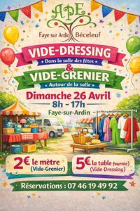 Vide-dressing & vide-grenier à Ardin