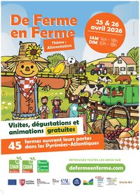 De ferme en ferme à la ferme GAEC Elorri à Ance Féas