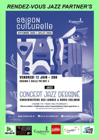 Concert Jazz Dessiné à Capbreton