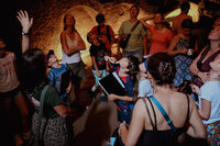 Enquête dans les souterrains - visite enfants à Saint-Émilion