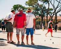 Après-midi pétanque avec la Croisée des Villages à Pamproux