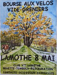 Bourse aux velos & vide greniers à Lamothe