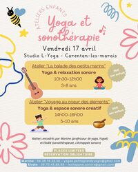Atelier enfants : Yoga & relaxation sonore à Carentan-les-Marais