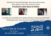 Scène ouverte de Slam et Atelier d'écriture à Granville