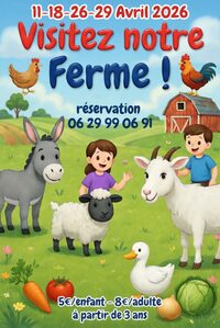 Visite printanière de la ferme du Goubelin à La Hague