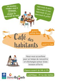 Café des habitants à Cérences