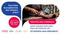 MARCHÉ DES CRÉATEURS : SAINT-SULPICE-SUR-LÈZE à Saint-Sulpice-sur-Lèze