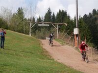 VTT DH encadré sur le Bike Park du Lac Blanc à Orbey