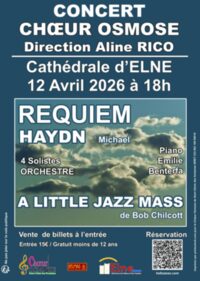 CONCERT CHOEUR OSMOSE A LA CATHÉDRALE : REQUIEM DE HAYDN à Elne