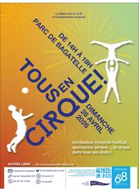 Tous en cirque à Bagatelle en 2026 à Marseille 8e