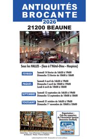 ANTIQUITÉS - BROCANTE DES HALLES DE BEAUNE à Beaune