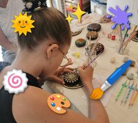 Ateliers peinture vacances enfants à Lantenay