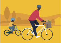 Pistes cyclables temporaires jusqu'à l'école de Montgailhard à Anneyron