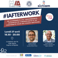 IAFTERWORK - De la donnée à l’IA : gouvernance, exigences de cybersécurité et de à Biot