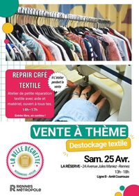 Vente spéciale – Destockage vêtements à La Réserve à Rennes