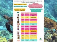 Association les tortues : Programme du mois d'Avril à La Réole