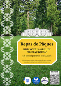Déjeuner caritatif ukrainien à Labarde