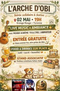 L'Arche D’Obi : soirée solidaire et festive à Turenne