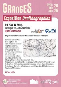 Exposition Ornithographies à Saint-Jean