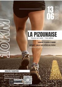 La Pizounaise, course sur route à Le Pizou