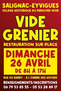 Vide-grenier à Salignac - Village Historique du Périgord Noir à Salignac-Eyvigues