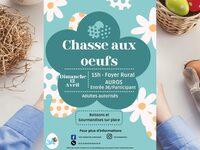 Chasse aux oeufs à Auros