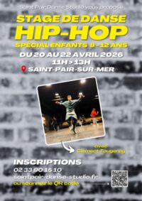 Stage de hip-hop spécial enfants (8 /12 ans) à Saint-Pair-sur-Mer