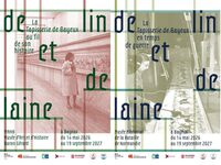 Exposition DE LIN ET DE LAINE - L'histoire de la conservation de la Tapisserie d à Bayeux