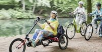 Essai de vélo adapté (assis ou à bras) à Brioux-sur-Boutonne à Brioux-sur-Boutonne