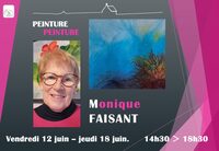 Monique Faisant, peintre à Saint-Broladre