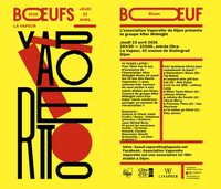 Boeuf Blues  à La Vapeur avec le groupe After Midnight. à Dijon