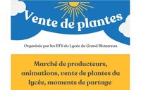 Vente de plantes - par les BTS du Lycée Grand Blottereau à Nantes