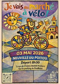 Ballade au marché à Saint-Léger-de-Montbrillais