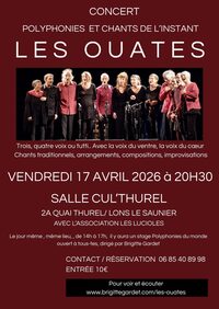 Ensemble vocal les Ouates à Lons-le-Saunier