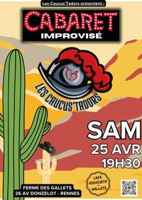 Cabaret improvisé, par Les Caucus Tadors à Rennes