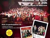 Concert de la chorale Arc en Ciel au profit de la restauration de l'église à Saint-Amé